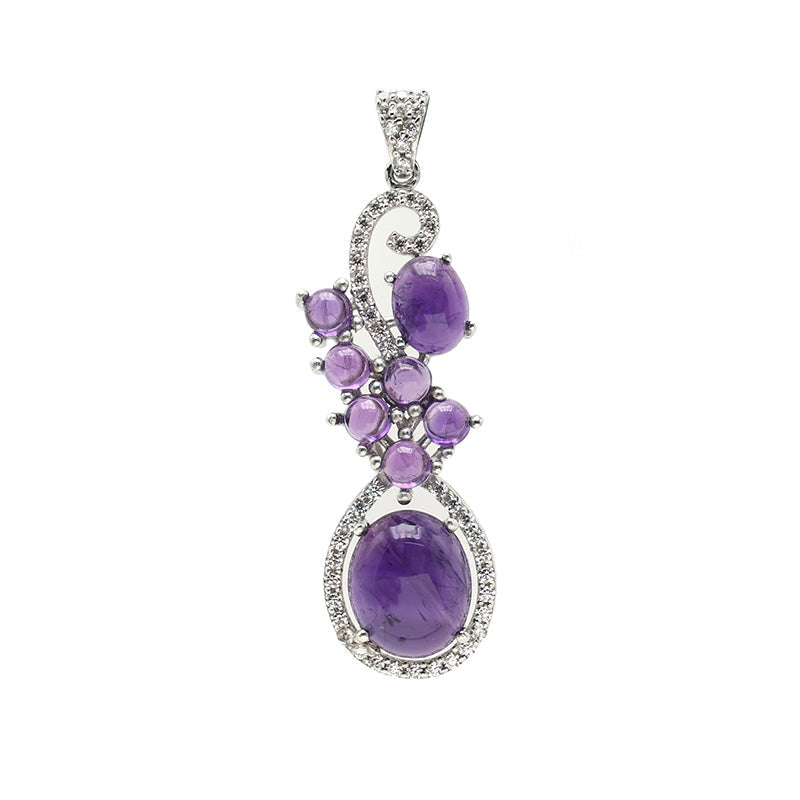 Amethyst Multi Shape Pendants