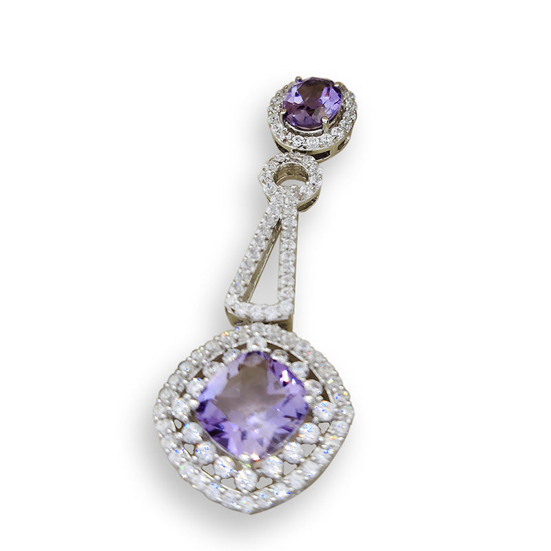 Amethyst Multi Shape Pendants