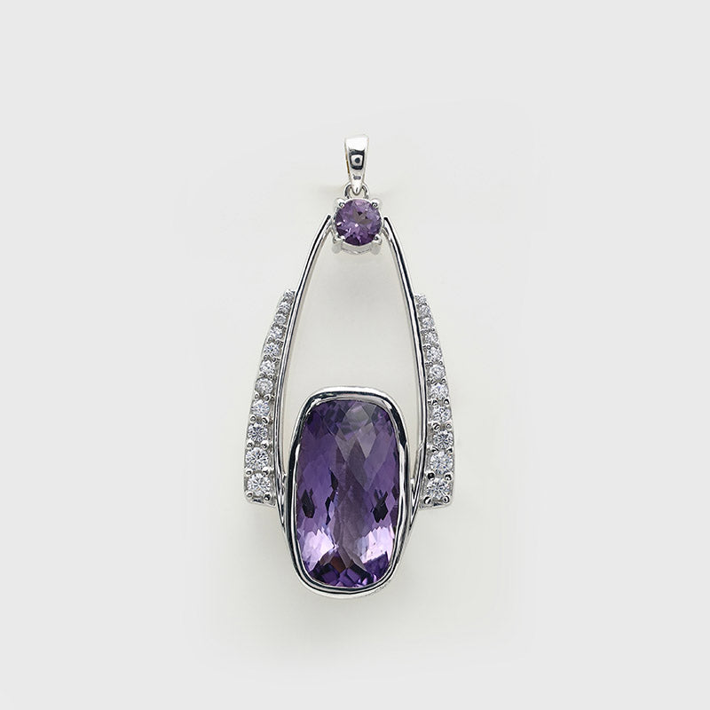 Amethyst Multi Shape Pendants