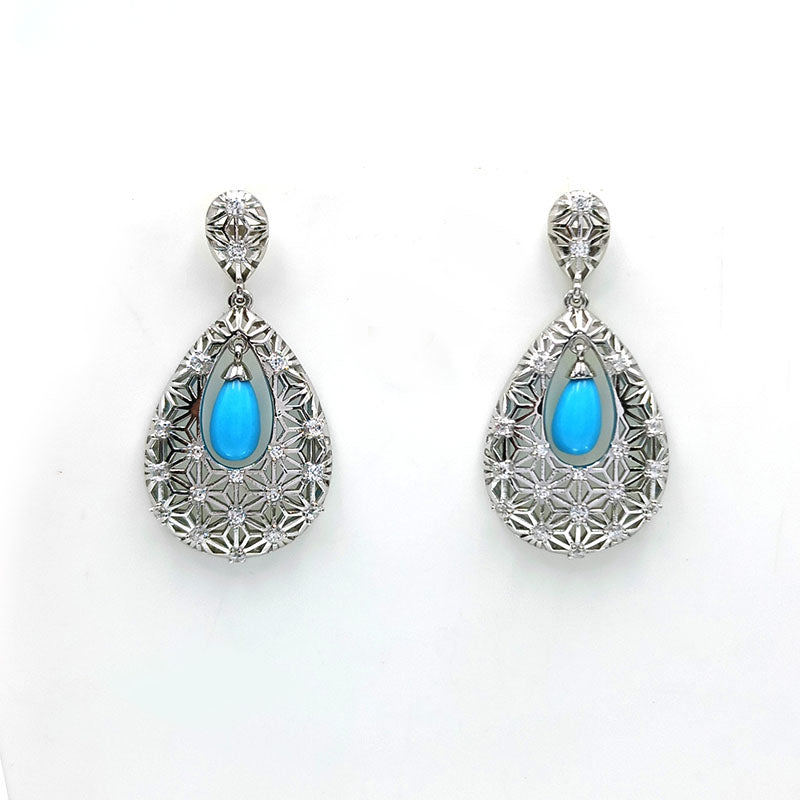 Turquoise Drop Earrings