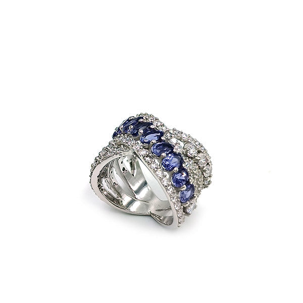 Iolite Oval Rings