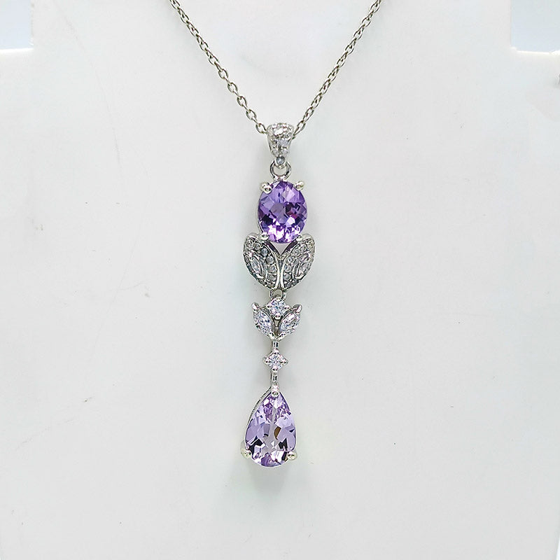 Amethyst Multi Shape Pendants