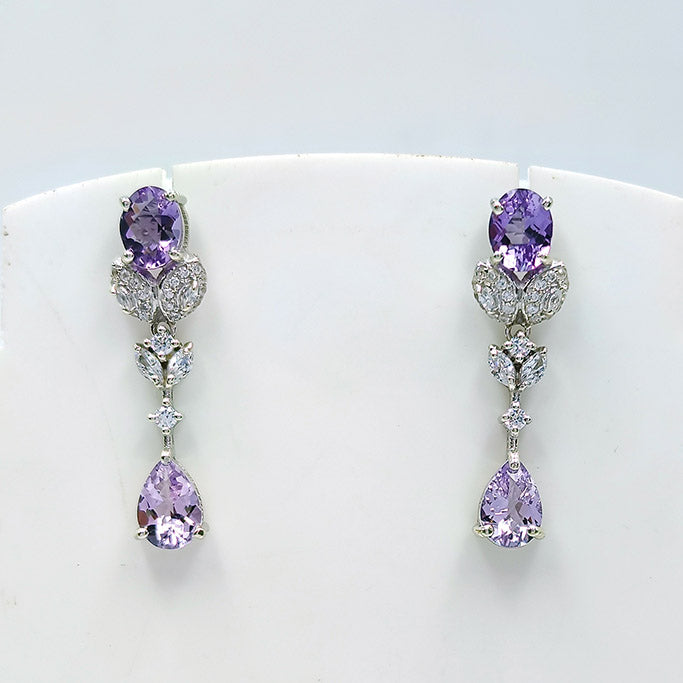 Amethyst Multi Shape Earrings