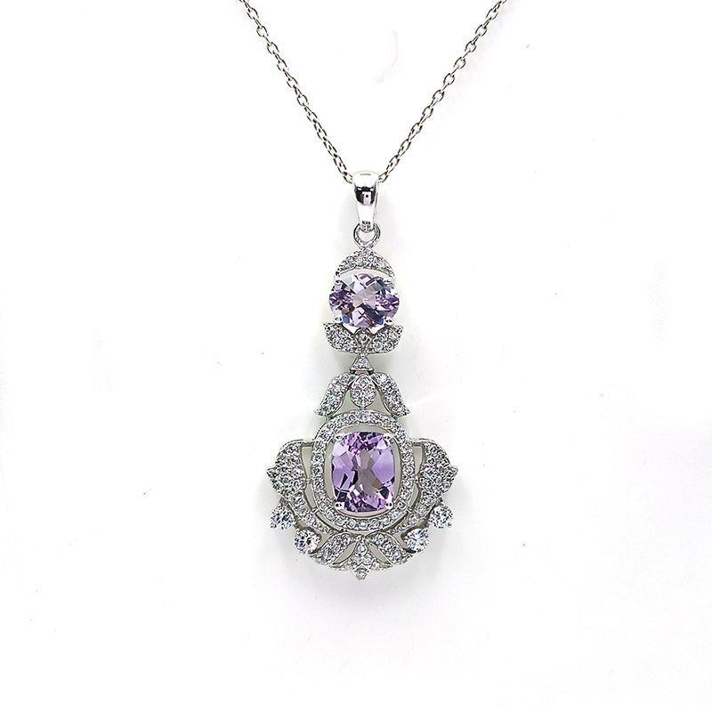 Amethyst Multi Shape Pendants
