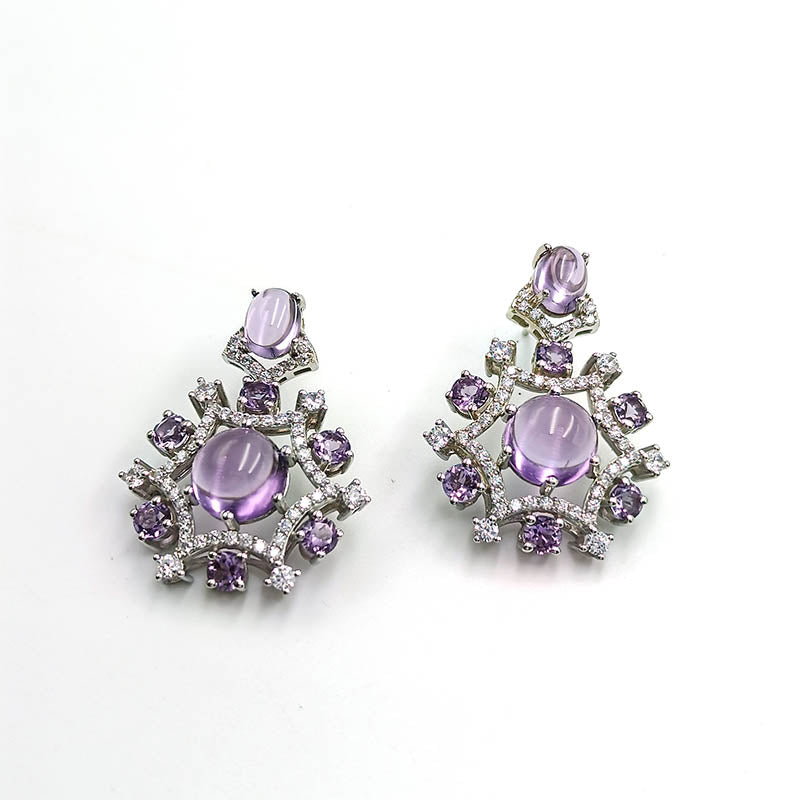 Amethyst Multi Shape Earrings