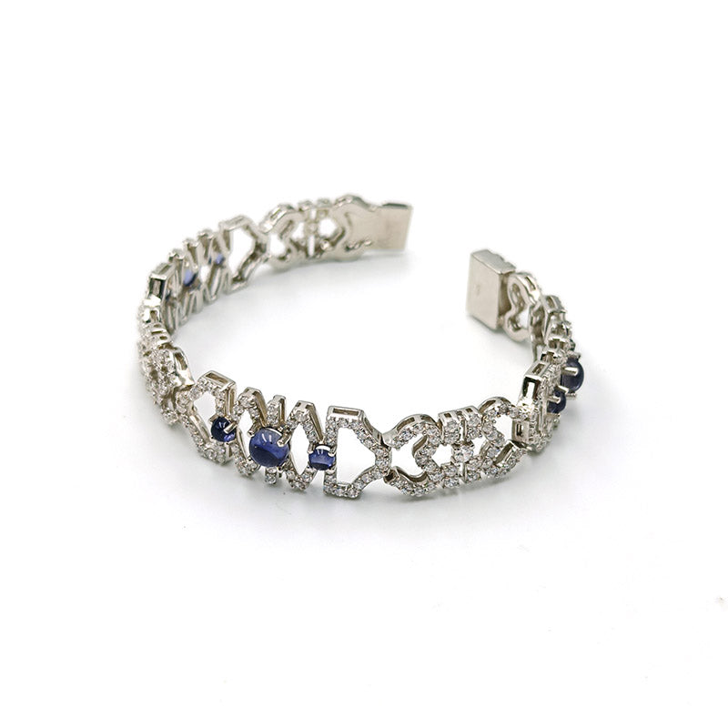 Iolite Round Bracelets