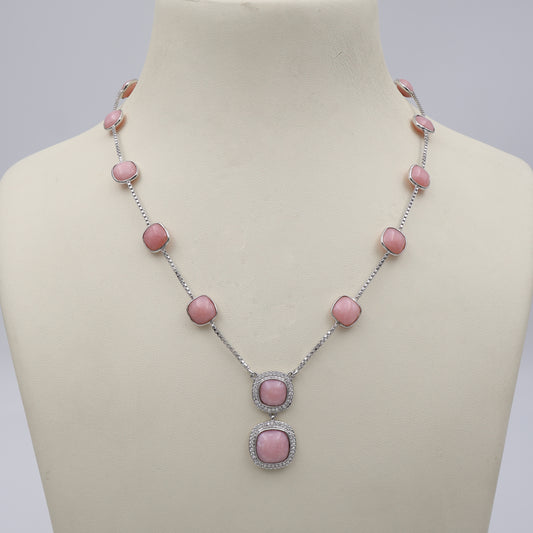 Amethyst Dew Garland Necklace