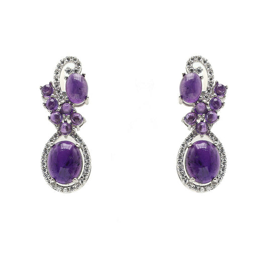 Amethyst Multi Shape Earrings