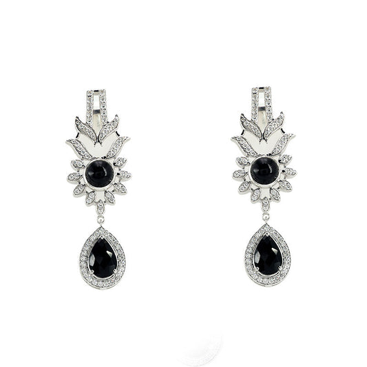 Black Onyx Multi Shape Earrings