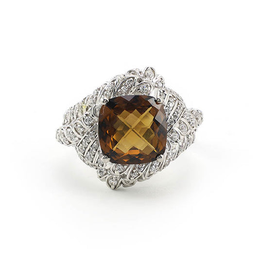 Beer Quartz Sugarloaf Rings