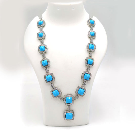 Turquoise Sugarloaf Necklace