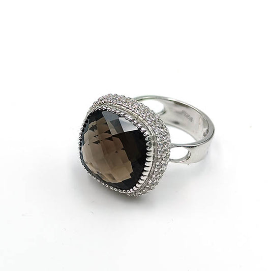 Smokey Quartz S/L Rings
