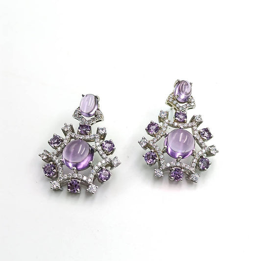 Amethyst Multi Shape Earrings