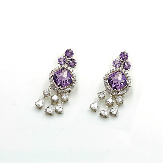 Amethyst Multi Shape Earrings