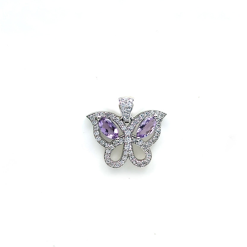 Citrine Butterfly Earrings