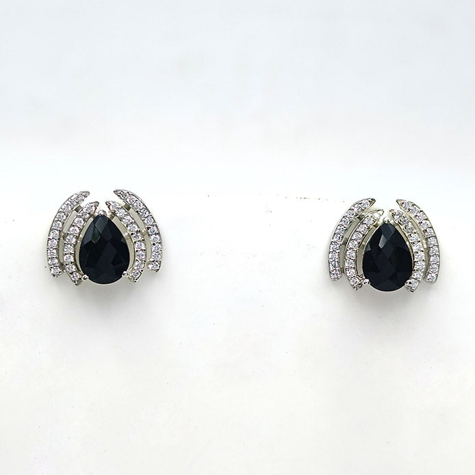 Amethyst Dewdrop Halo Earrings