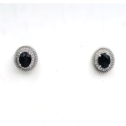 Prasiolite Orbit Solitaire Earrings