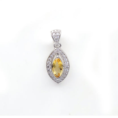 Amethyst Marquise Petal Earrings
