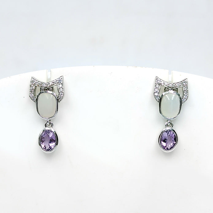 Citrine Petite Drop Earrings