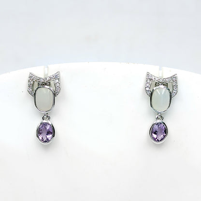Citrine Petite Drop Earrings