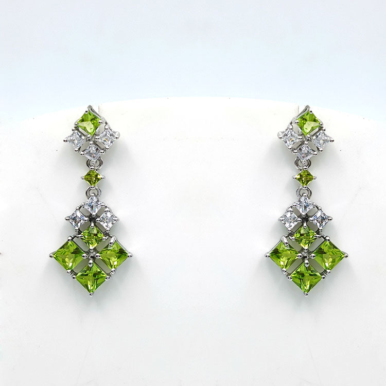 Iolite Kite Cascade Earrings