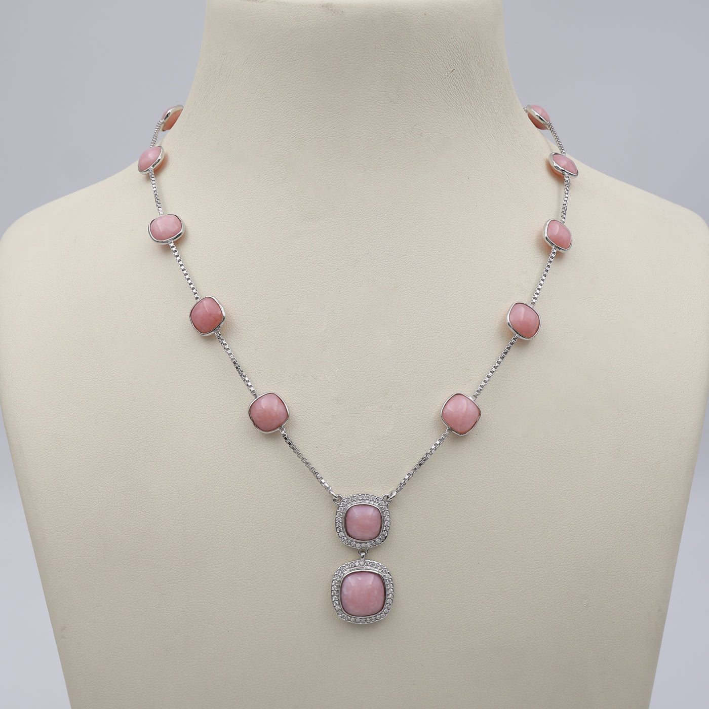 Amethyst Dew Garland Necklace