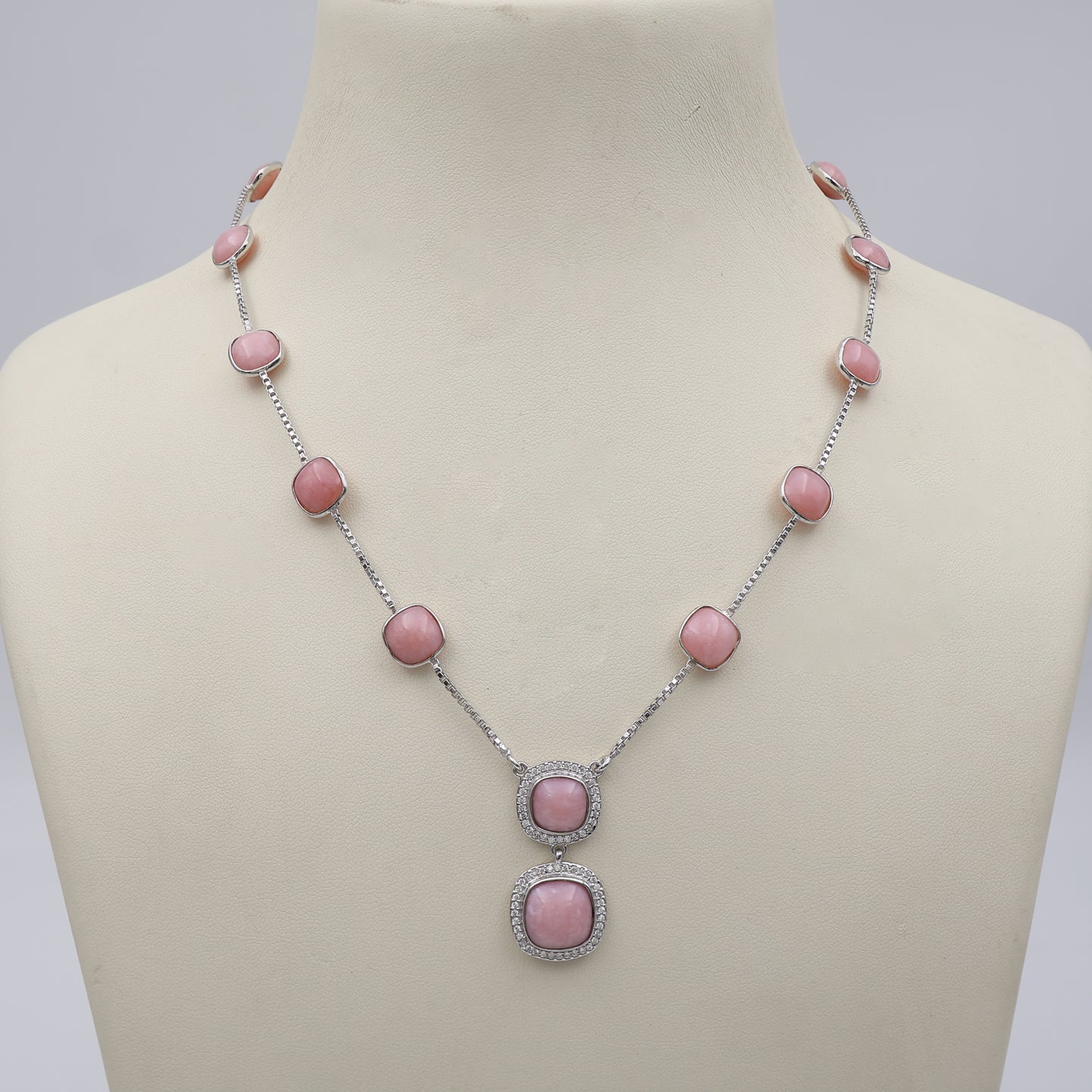 Amethyst Dew Garland Necklace