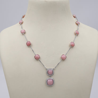 Amethyst Dew Garland Necklace