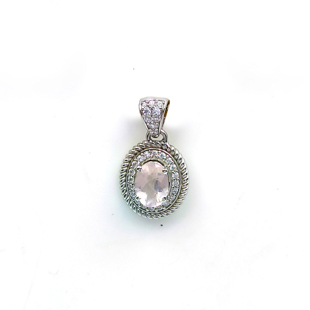 Prasiolite Orbit Solitaire Earrings