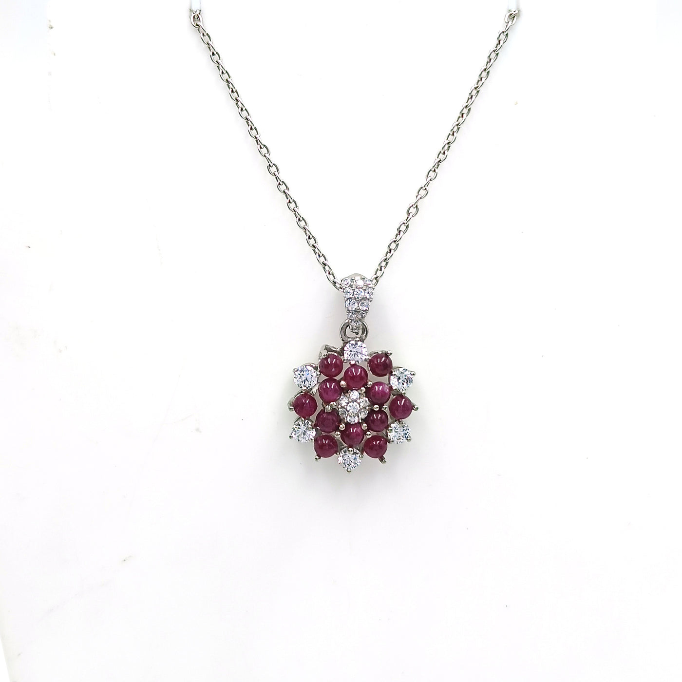 Ruby Crimson Drop Earrings